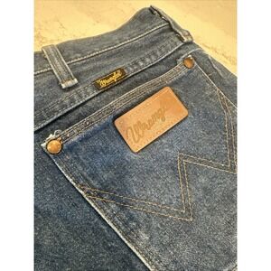 Vintage Wrangler 13MWZ Men's Cowboy Cut Jeans - Made In USA Denim 44X34